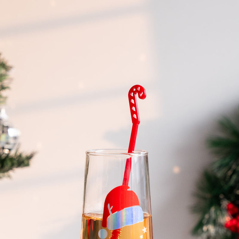 Christmas Drink Stirrers - Set of 5