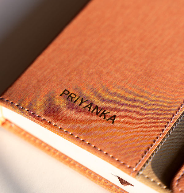 Personalized Canvas Diary - COD Not Applicable