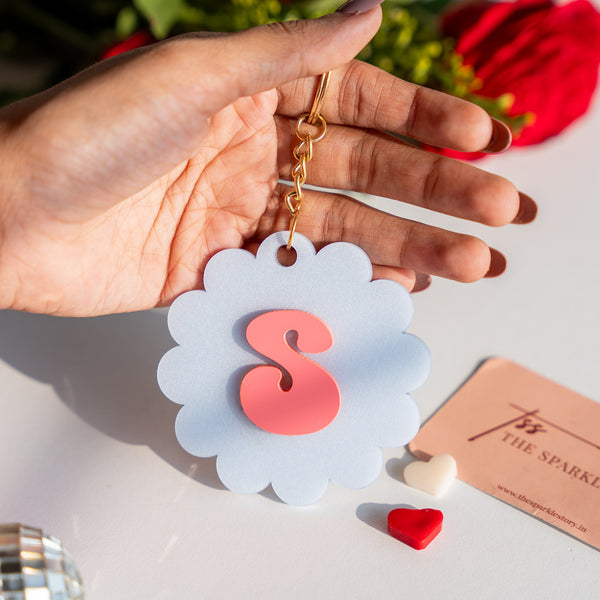 Personalized Blossom Keychain - COD Not Applicable