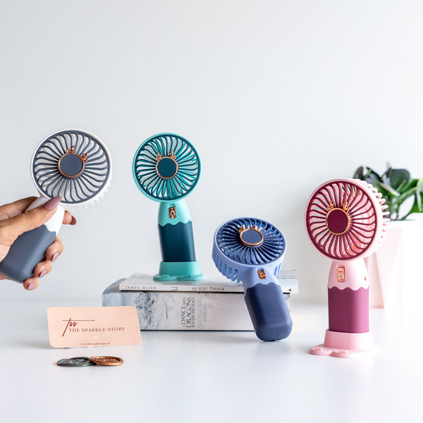 Antler Portable Fan with Phone Stand