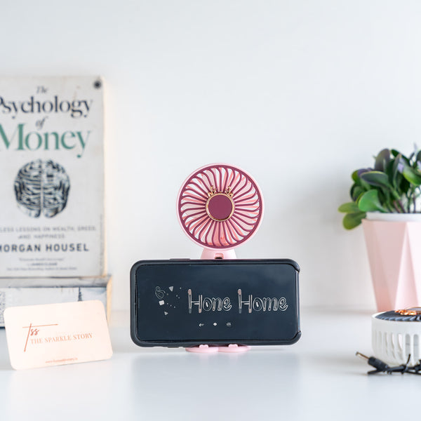 Antler Portable Fan with Phone Stand