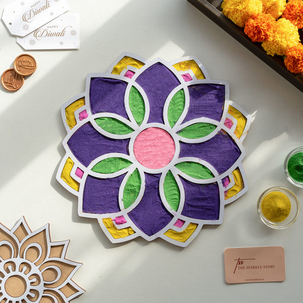 Medium Rangoli Mat - Camelia