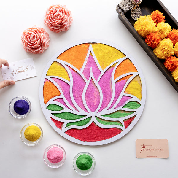 Medium Rangoli Mat - Padma