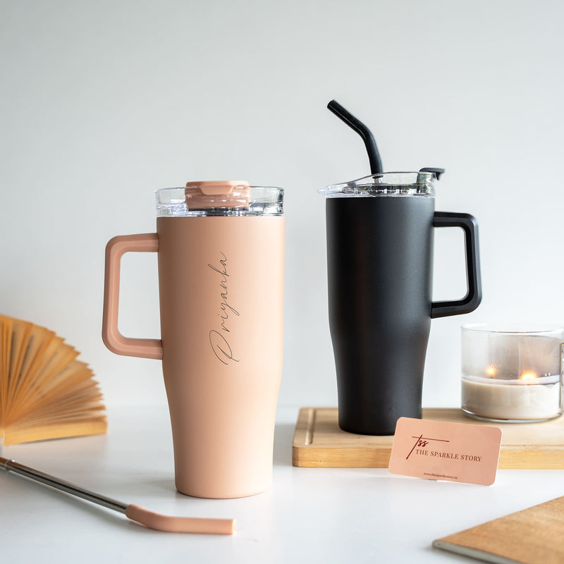 Personalized Dual Sip Tumbler - COD Not Applicable