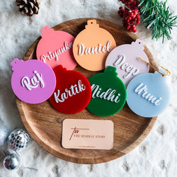 Personalized Pastel Bauble - Single - COD Not Applicable