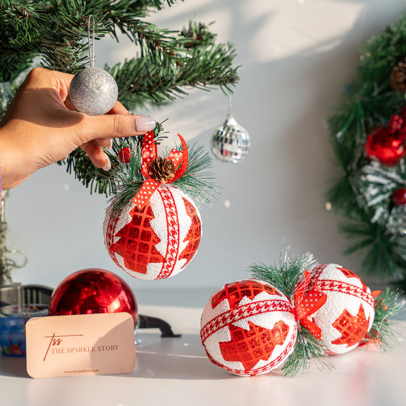 Winter Wonderland Bauble - Christmas Tree - Set of 3