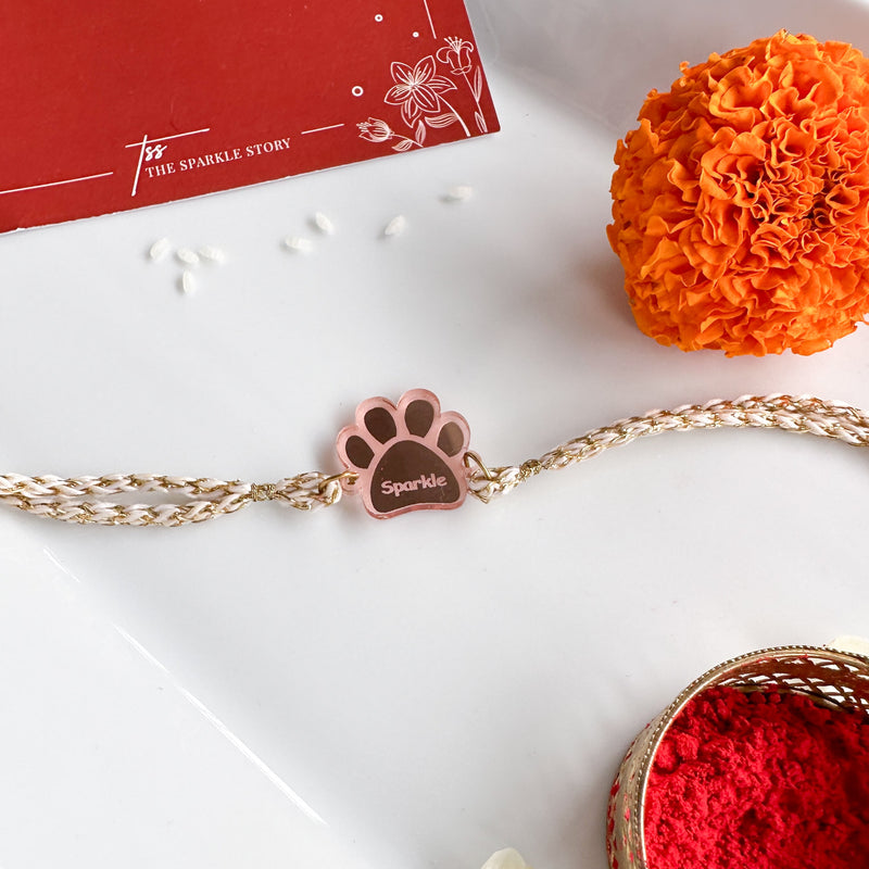 Personalized Pet Rakhi - Acrylic - COD Not Applicable