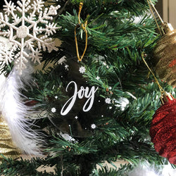 Acrylic Ornament - Joy